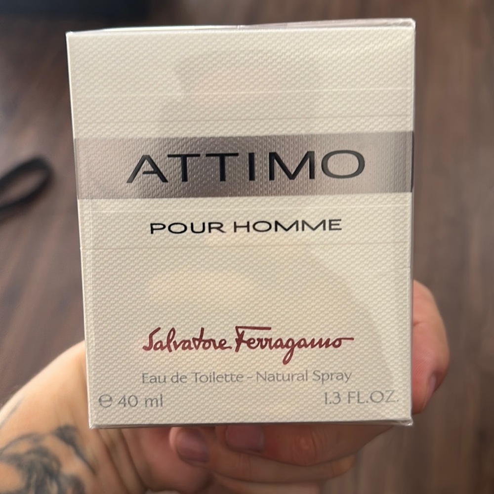 Brand new factory sealed Ferragamo mens cologne